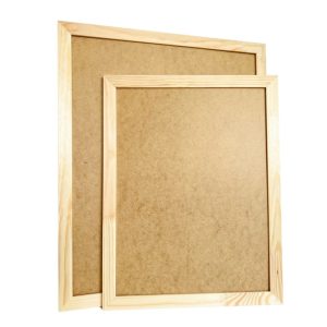 Alternative view of ДВП шліфоване з багетною рамкою 20х30 см