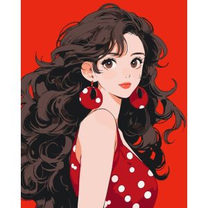 Картина за номерами "Anime girl" 40х50 см