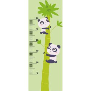 Ростомір за номерами "Пандочки" 30х80 см