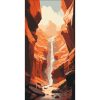 Картина за номерами "Каньйон" 40х80 см