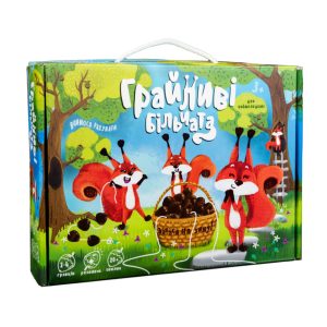 Настільна гра Грайливі білочки 30852 (укр.) Настільна гра Грайливі білочки 30852 (укр.)